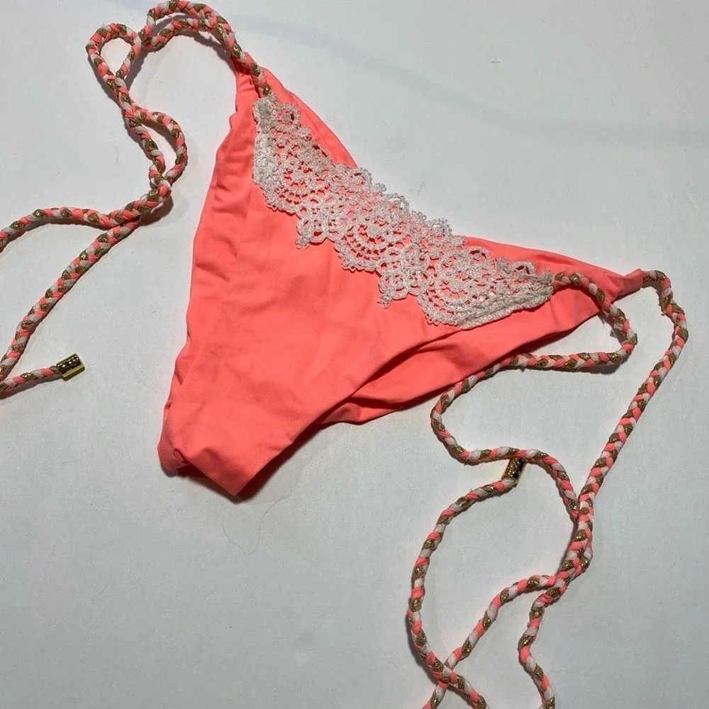 Beach Bunny Side Tie Bikini Bottom - Picture 7 of 8